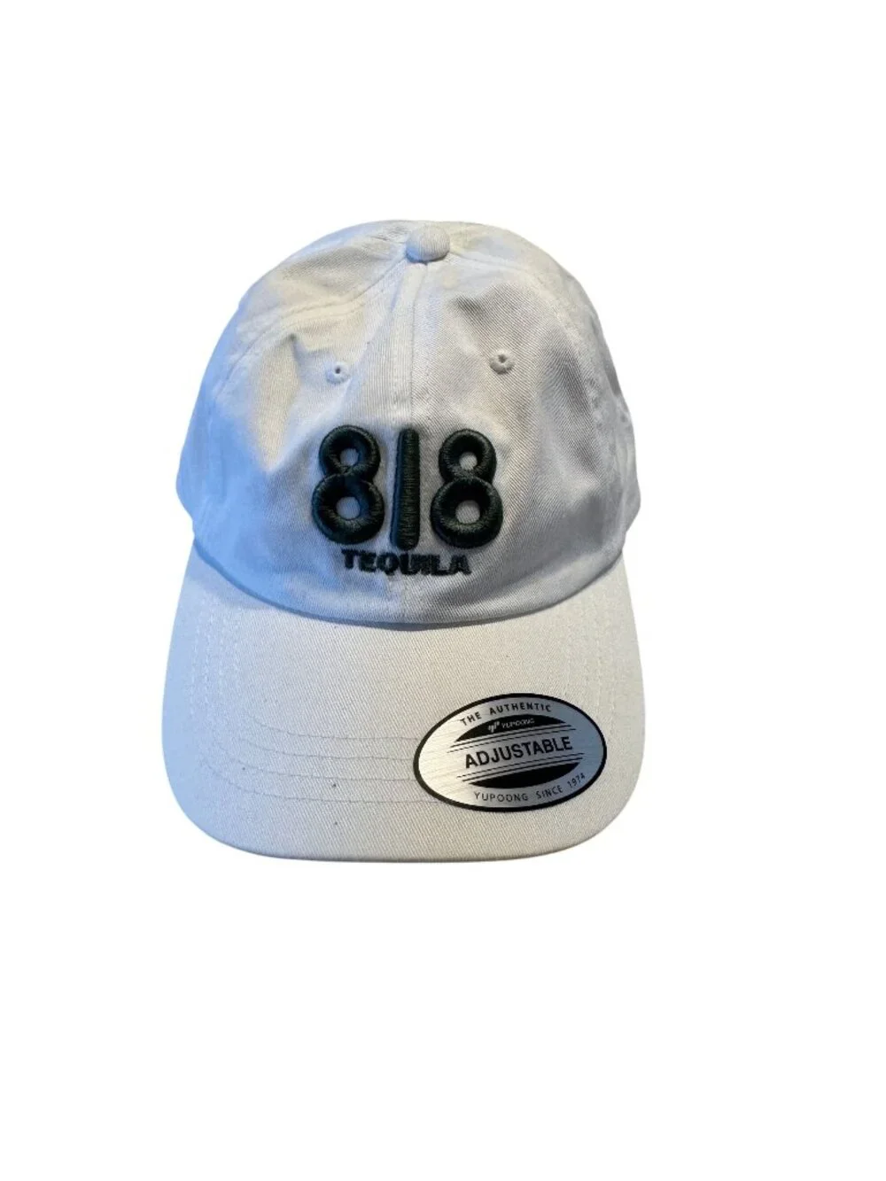 818 Tequila Yupoong The Classics Kendall Jenner White Green Logo Hat